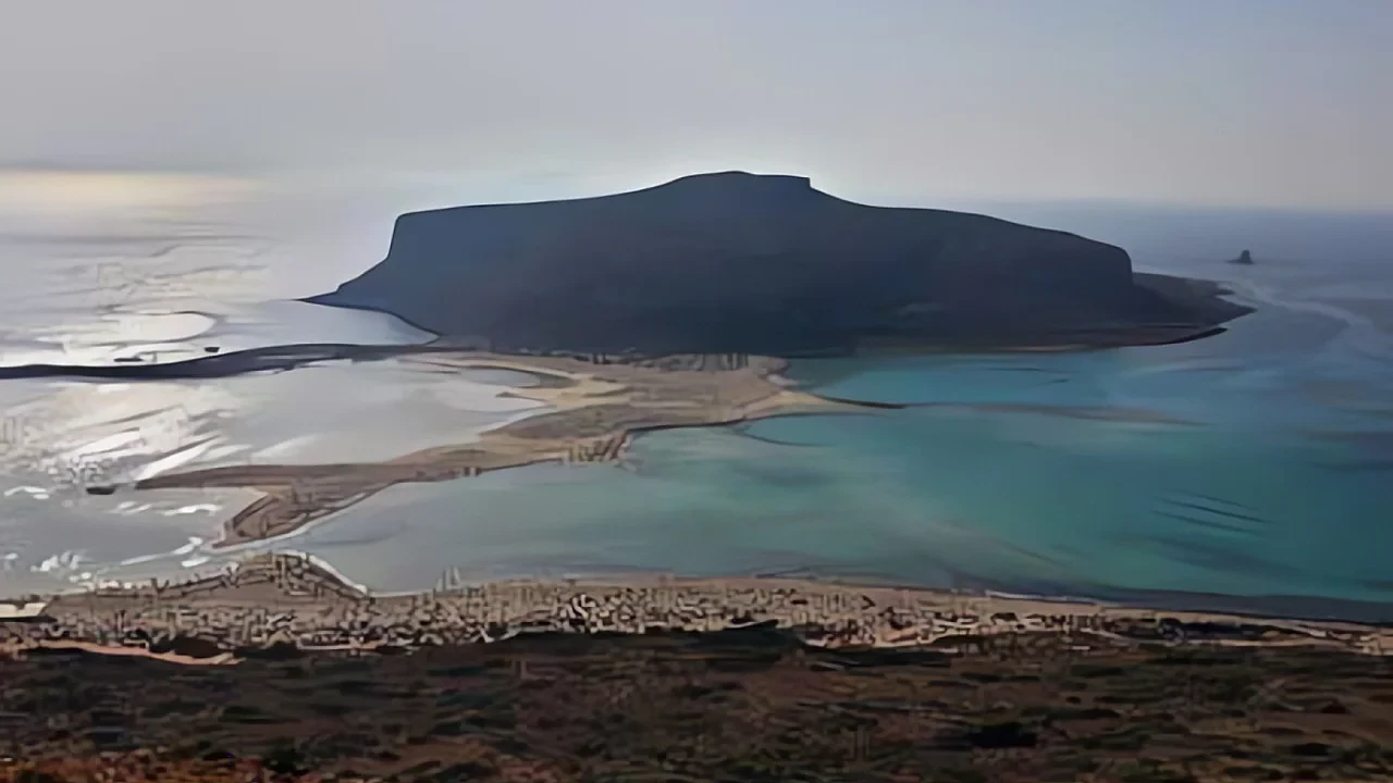 Cape Balos - the meeting place of three seas