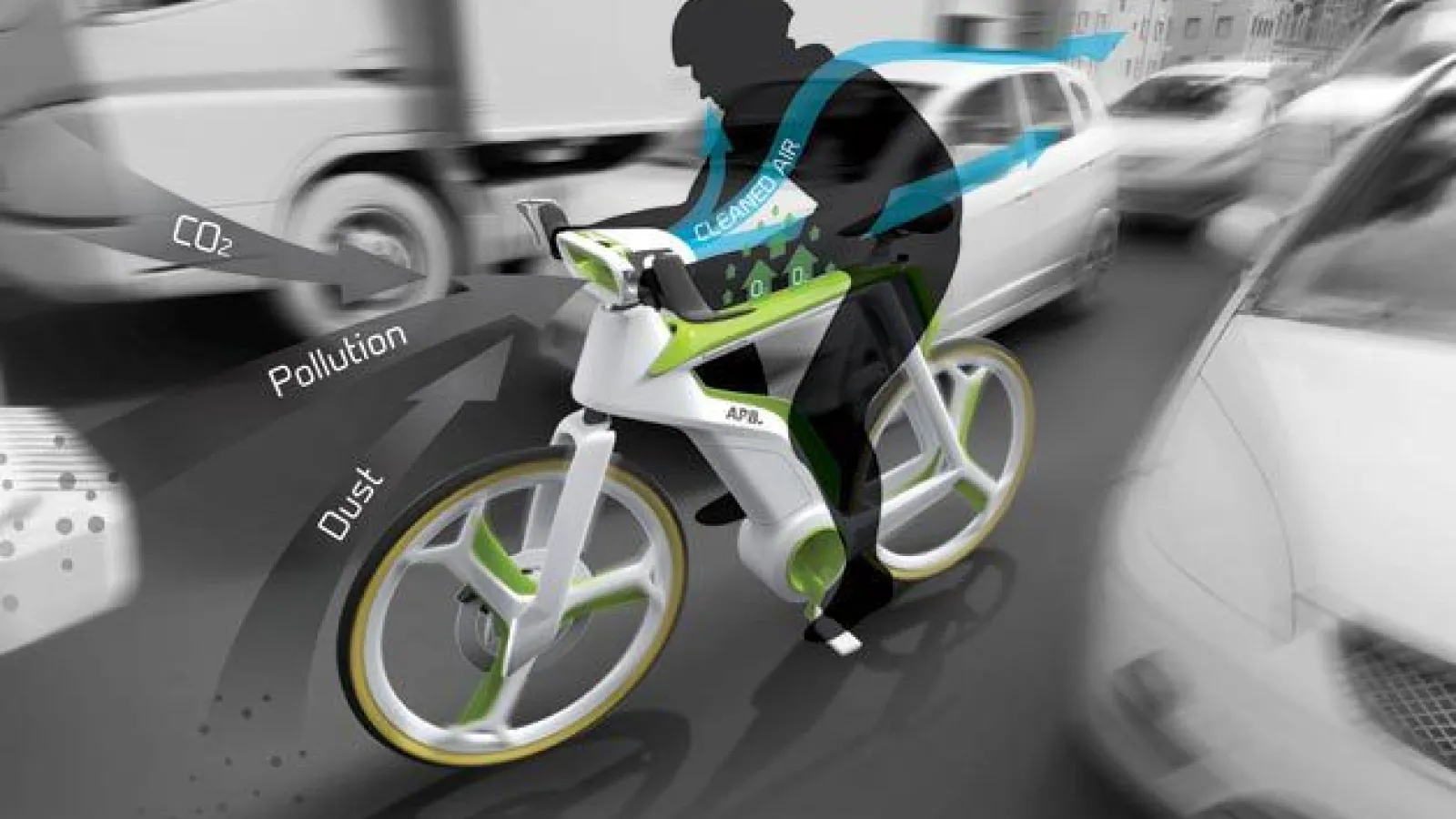Bike filter for air