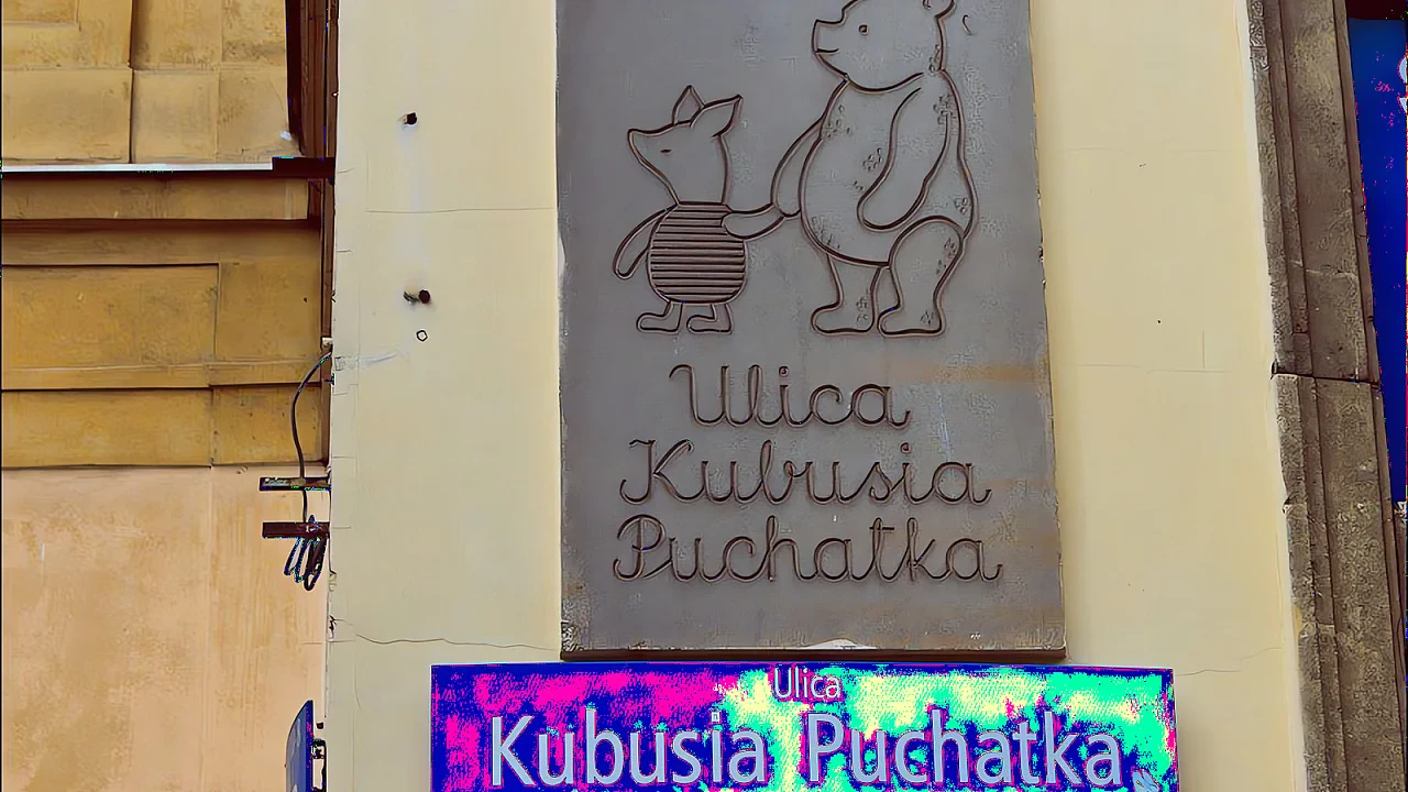 Straße Winnie The Pooh
